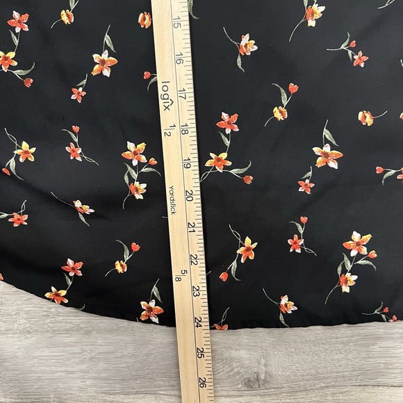 Paper Moon‎ Floral Print Sleeveless Blouse V-Neck Casual Top, Size L - Picture 4 of 5